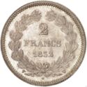 2 Francs (Louis Phillippe - W - Lille)