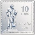 10 Euro (275th anniversary of Francisco de Goya - The Kite)