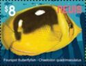 Fourspot Butterflyfish (Chaetodon quadrimaculatus)