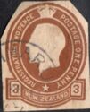 King George V - 3 pence Registered bistre brown