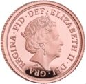 ½ Sovereign (Half Elizabeth II Platinum Jubilee)