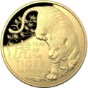 100 Dollars (Year of The Tiger 虎 1 Oz. Domed)