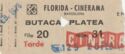 Florida - Cinerama - Butaca Platea