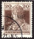 Hungarian King Charles IV stamp overprinted FIUME