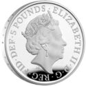 5 Pounds (Elizabeth II Platinum Jubilee - Silver)