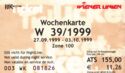 Wochenkarte W 39/1999