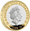 2 Pounds (Dame Vera Lynn - Silver Piedfort)