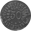 50 Pfennig (Gefangenenlager Herm. Schomberg)