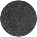 200 Pfennig (Gefangenenlager Herm. Schomberg)