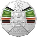 50 Cents (Australian Steam Trains – NSW South Maitland Railways No. 25)
