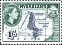 Map of Nyasaland