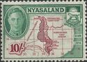 Map of Nyasaland