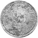 25 Pfennig (Baumwollspinnerei Germania)