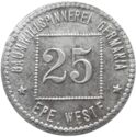 25 Pfennig (Baumwollspinnerei Germania)