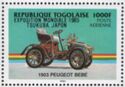 1903 Peugeot Bébé, overprint