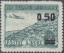 Douglas DC-3 over Vuno, overprinted in black