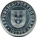 100 Escudos (350th Ann. Restoration of Portuguese Ind.)