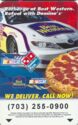 Best Western - Domino's (703) 255-0900 NASCAR car 99