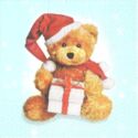 Teddy bear Santa