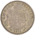 2 Francs (Napoleon IV Pretender Essai)