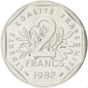 2 Francs (Piedfort - Silver)