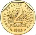 2 Francs (Piedfort - Gold)