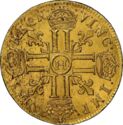 2 Louis d'or (Louis XIV. H - La Rochelle)