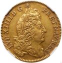 2 Louis d'or (Louis XIV. Older head. B - Rouen)