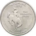 25 Cents / Quarter (Wyoming - Equality State)