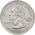 25 Cents / Quarter (West Virginia - The Mountain State)