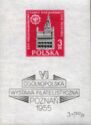 Town hall in Poznan, Souvenir Sheet