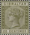 Queen Victoria (1819-1901) (olive green)