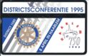 Rotary Districtsconferentie 1995
