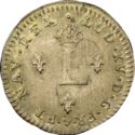2 Sols (Louis XV. 1/60 Ecu. BB - Strasbourg)
