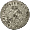 2 Sols (Louis XV. 1/60 Ecu. H - La Rochelle)