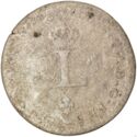 2 Sols (Louis XV. 1/60 Ecu. Y - Bourges)