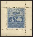 50th Anniversary First Aerial Post - England - Australia
