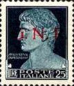 Emperor Augustus (63 B.C. - 14 A.D.) - Ovpt. G.N.R.