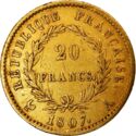 20 Francs (Laureate head - A - Paris)