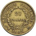 20 Francs (bare head - M - Toulouse)