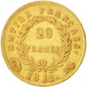 20 Francs (Empire - ♚R - Roma)