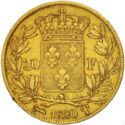 20 Francs (Louis XVIII - T - Nantes)