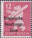 Overprint: Sowjetische Besatzungs Zone