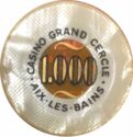 1.000 - casino Grand cercle - Aix-les-Bains