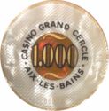 1.000 - casino Grand cercle - Aix-les-Bains