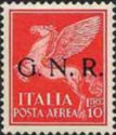 Airmail, Pegasus . Ovpt. G.N.R., Verona Issue