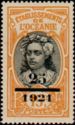 Tahitian - overprint and surcharge