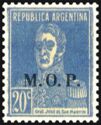 José Francisco de San Martín (1778-1850), ovpt. “M.O.P.”