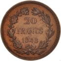 20 Francs (Essai Alard - Piedfort)