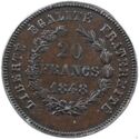 20 Francs (Essai Bouvet)